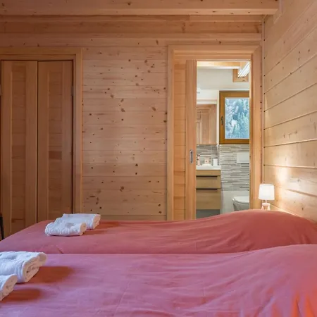 Chalet Spacieux Avec Vue Mont Blanc Sublime *