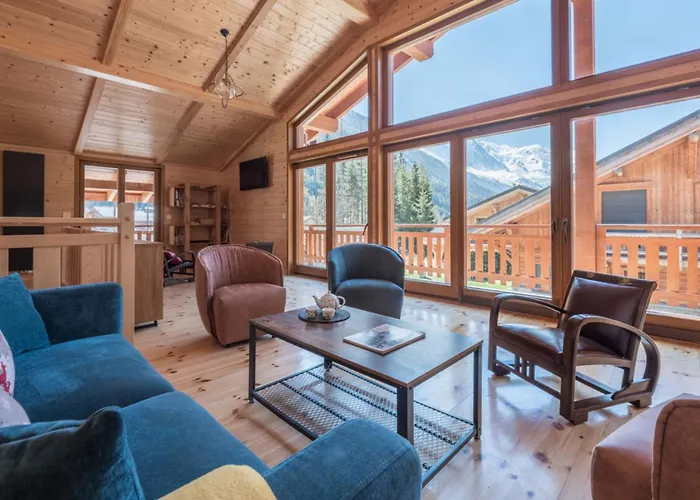 Spacieux Avec Vue Mont Blanc Sublime Chalet