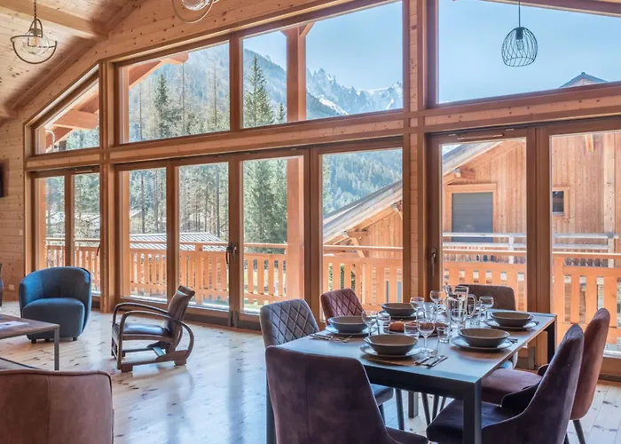 Large For 10 With Beautiful Garden * Chamonix