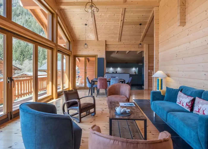 Spacieux Avec Vue Mont Blanc Sublime Chalet