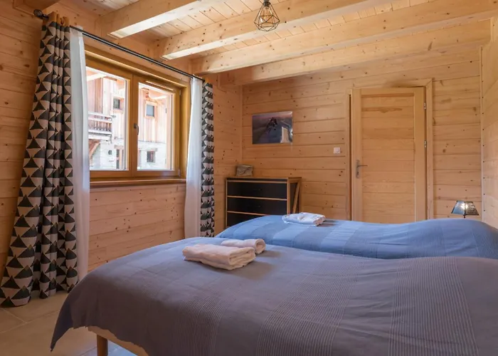 Chalet Spacieux Avec Vue Mont Blanc Sublime *